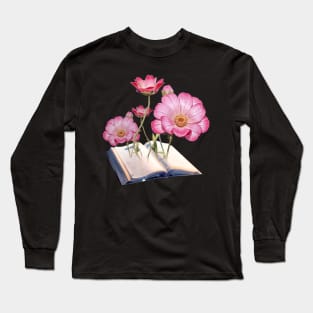 Flower Book Long Sleeve T-Shirt